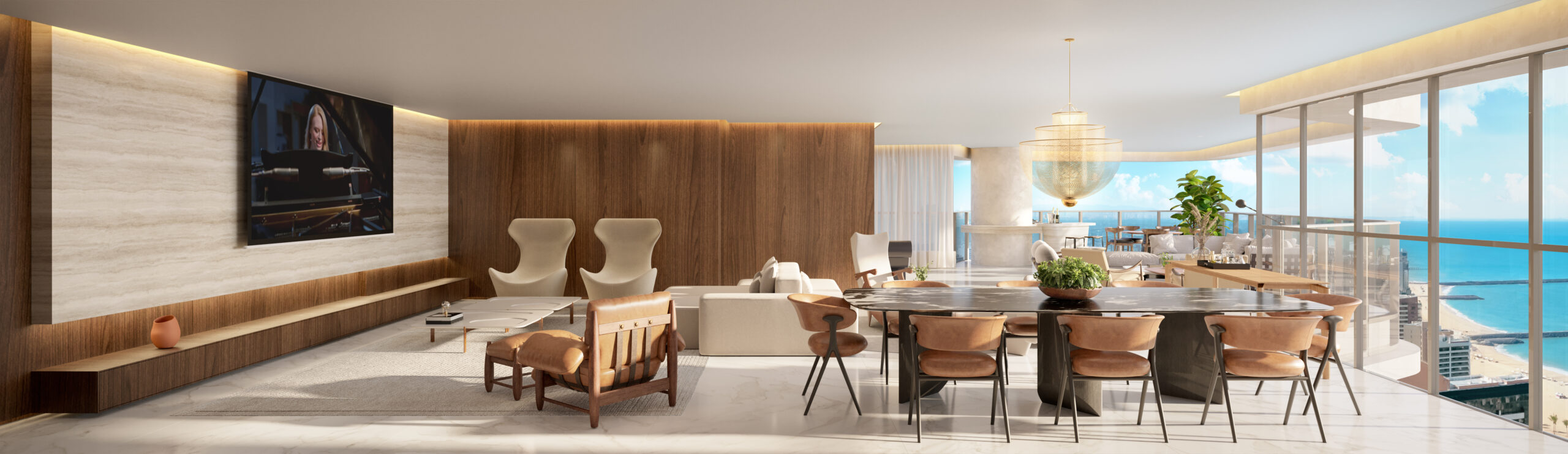 Sala Apto Tipo sem carro